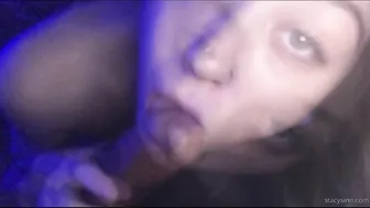 stacysinn beauty pulls the clitoris with a vibrator