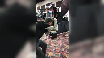 thereallisaan blonde takes off her stockings and daubs