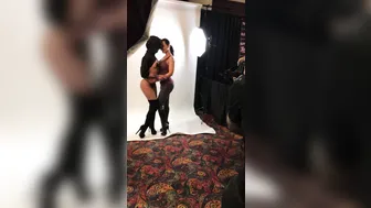 thereallisaan blonde takes off her stockings and daubs