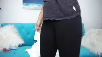 thereallisaan shy young lady caresses anus