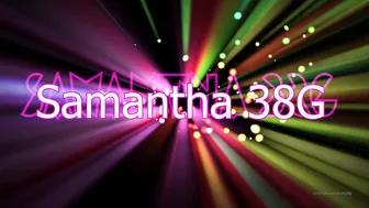 sam38 hot bitch punches holes with fingers