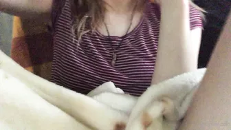 stacysin cute slut fucks pussy with dildos
