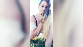 princessmaple the obstinate lady shows off the slutceous