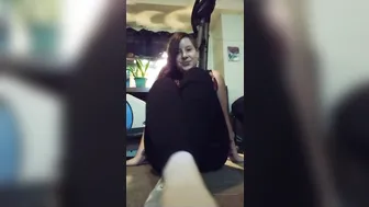 princessmaple shy mummy twirling elastic ass