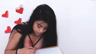 mia_hottie_ charming girl strips in front of the camera