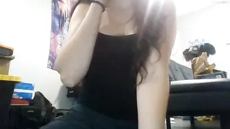 intoyourwild sexy lady jerks off pussy with vibrator