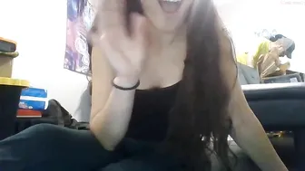 intoyourwild sexy lady jerks off pussy with vibrator