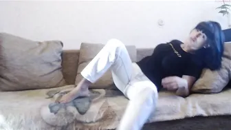 baby123lilu attractive slut caresses shaved cunt