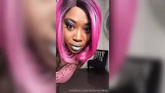 victoria may89cakes crazy passion hammering anus with a dildo