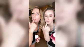 victoria may89 dirty bitch is engaged in oral sex