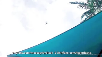 tsparrisxx adorable chick engages in double penetration