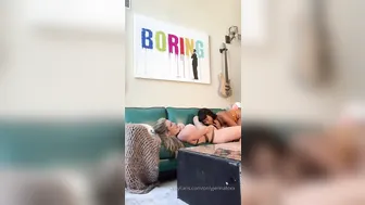 thejennafox gorgeous blonde caresses boobs