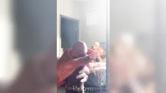 tsparrisxx attractive chick diligently licks dildo