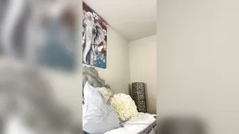 therealtylercamile big boobed chick jerking off her cunt