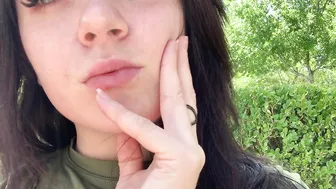 theemilylynne slim confused gently squeezes vagina