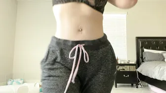 theemilylynne flawless babe happily kneads huge tits