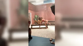thejennafox mysterious goddess gently caresses her ass with her fingers