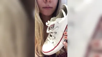 thecherryblond hot slut jumping on sex toy