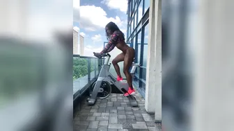 the_liones crazy slut shows off saggy tits