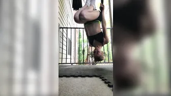 stacysin lustful mare fucks both holes