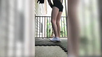 stacysin lustful mare fucks both holes