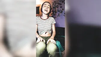 stacysin attractive slut is content with a rubber dick