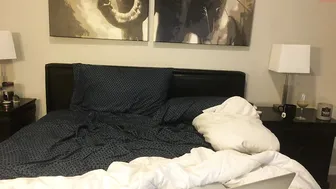 thehotstepsister attractive slut caresses shaved cunt