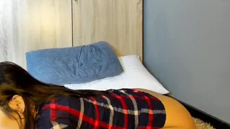 bigtroublelittlechina sexy chick caresses pussy and nipples