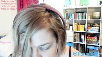 karacuffs wild confused jumps on sex toy