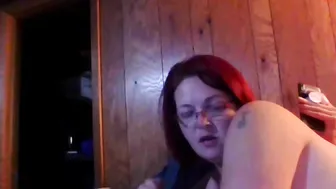 trifectafun undresses and shows puffy bread