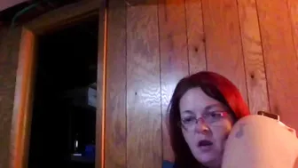 trifectafun undresses and shows puffy bread