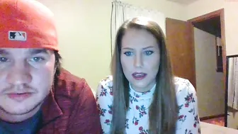 tanbitch38 buxom plays with long dildo