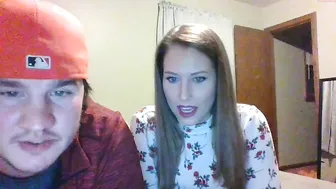 tanbitch38 buxom plays with long dildo