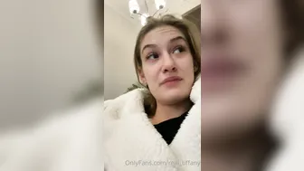 real_tiffany Cute woman fucks without taking off her panties
