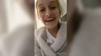 real_tiffany thin skin sucks rubber dick