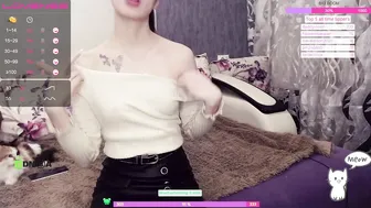 seeudady without stopping caressing pussy