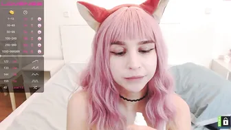 fayevans openwork babe masturbates cap