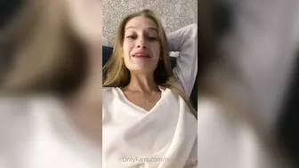 real_tiffany red-haired schoolgirl caresses shaved cunt