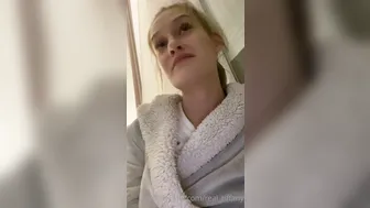 real_tiffany busty bitch caresses nipples