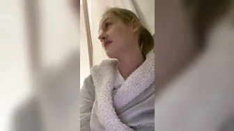 real_tiffany busty bitch caresses nipples