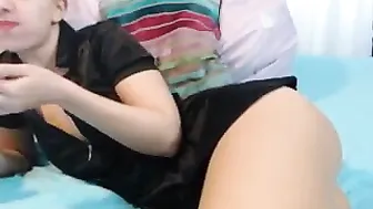 makemescreamm shy young lady caresses anus