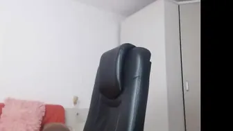 astralpussy the clockwork courtesan is walking on his heels