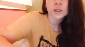 _mellie_ redhead babe with big tits masturbating cunt