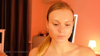 thelawofattraction cute slut caresses intimate places