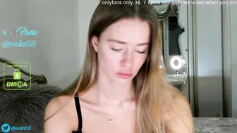 oksanafedorova busty latina massages nipples