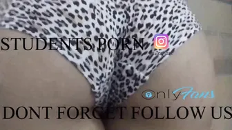 students_porn sexy blonde pulls pussy hand