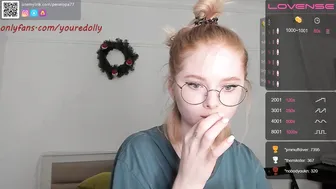 penelopa77 busty  girl  fingering her pussy with a vibrator