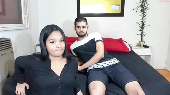 kkandcc masturbating pussy through panties