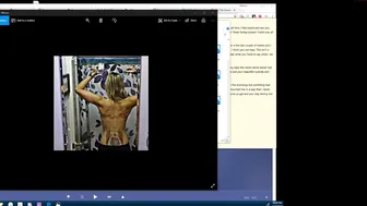 kdwow Black-haired bitch demonstrates underwear