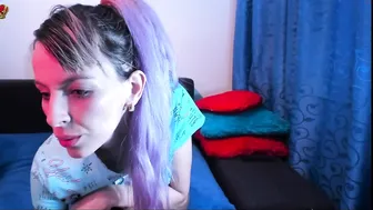 deealoveu Crazy doll sucks penis